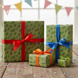 Papel De Presente Cute Woodland Animal Gift Wrap