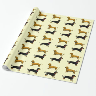 Papel De Presente dachshund