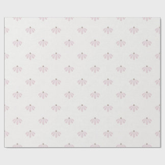 Papel De Presente Daisies Rosa