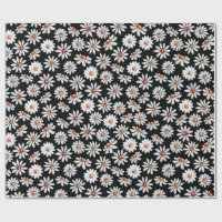 Daisy Filtrado Watercolor Preto e Branco
