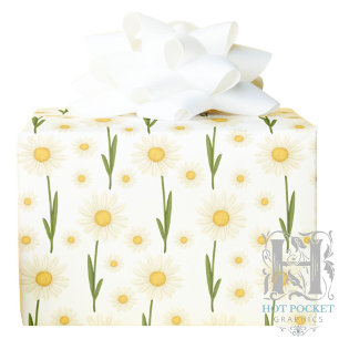 Papel De Presente Daisy Wrapping Paper