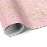 Papel De Presente Damask Champagne Cor-de-rosa-rosa Falsa Metálica R<br><div class="desc">O Livro Glam e Chic Wrapping Paper para muitas ocasiões como aniversário,  aniversário,  casamento,  festa de noiva,  novo emprego,  nova casa,  festa corporativa,  festa de aposentadoria,  novo bebê..</div>