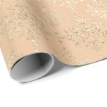Papel De Presente Damask Champagne Dourado Salmão de Pêssego Metálic<br><div class="desc">O Livro Glam e Chic Wrapping Paper para muitas ocasiões como aniversário,  aniversário,  casamento,  festa de noiva,  novo emprego,  nova casa,  festa corporativa,  festa de aposentadoria,  novo bebê..</div>