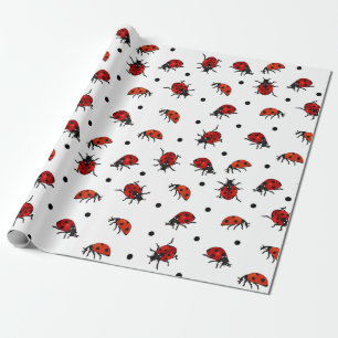 Papel De Presente Damybugs e Bolinhas - Lápias-de-coleira