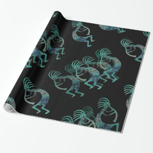 Papel De Presente Dança de Kokopelli
