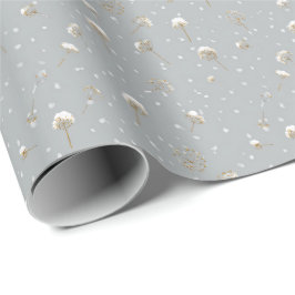 Papel De Presente Dandelion Wish Wrapping Paper