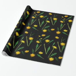 Papel De Presente Dandelions