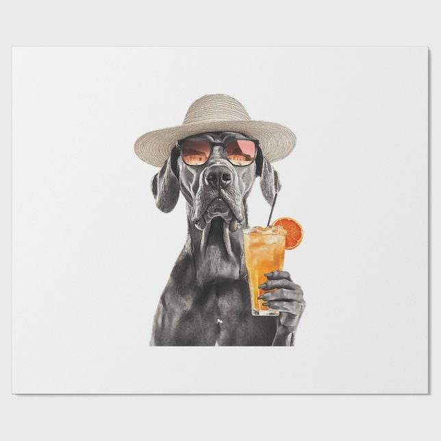 Papel De Presente Dane Grande (Aberto)