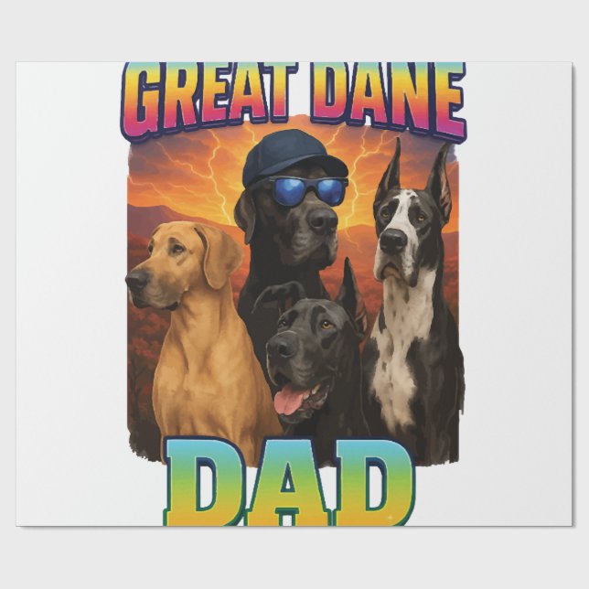 Papel De Presente Dane Grande (Aberto)