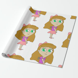 Papel De Presente dar corda no chibi
