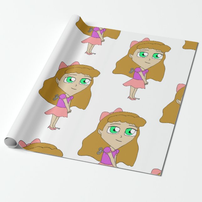 Papel De Presente dar corda no chibi (Desenrolado)