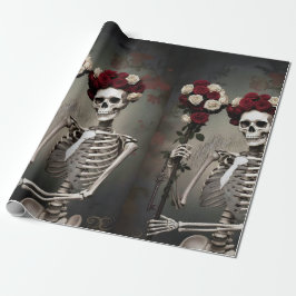 Papel De Presente Dark Romantic Gothic Design