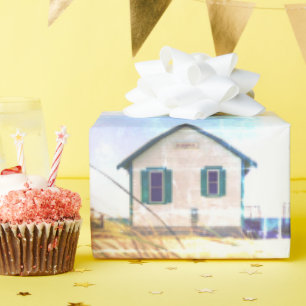 Papel De Presente Days Cottages Enrolando Papel "Capa de Praia"