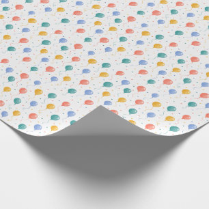 Papel de Presente de Aniversário Balão Acima e Alé