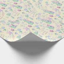 Papel de Presente de Empoderamento Pastel – Fita d