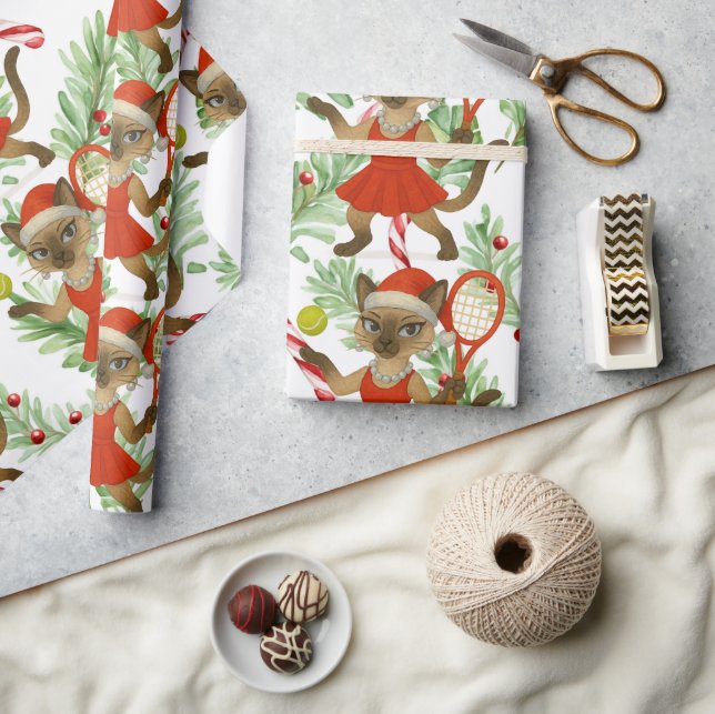 Papel de presente de Natal com tema de tênis para  (Artesanato)