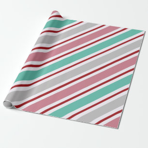 Papel de Presente de Natal Rua do Floco de Neve Ve