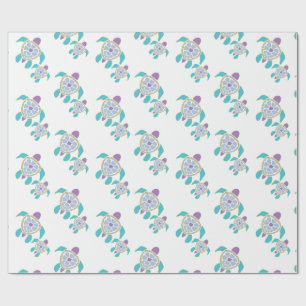Papel de Presente de Tartaruga