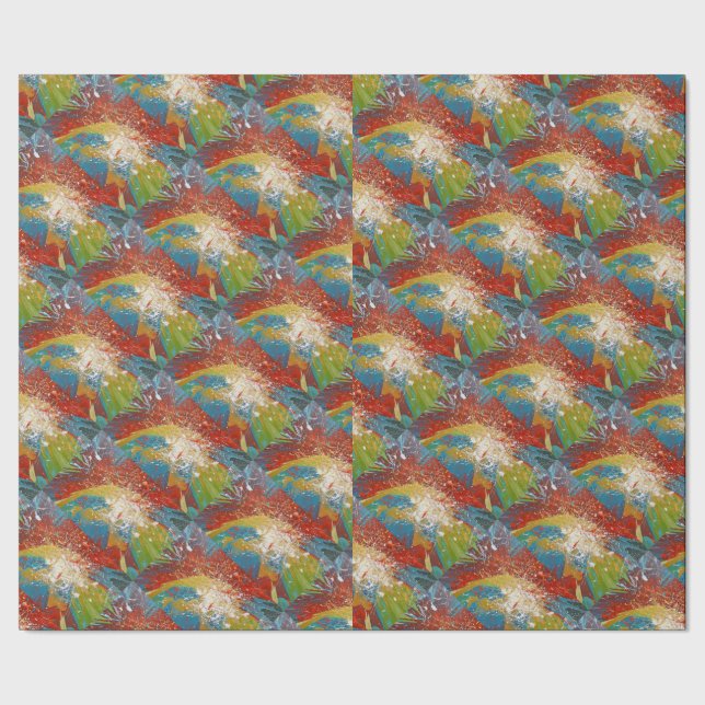 Papel De Presente decapantes de abstrato (Barra)