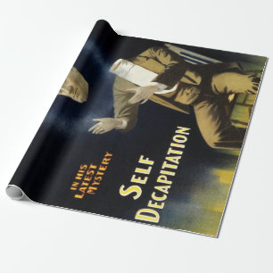 Papel De Presente Decapitação do auto de Harry Kellar do mágico do