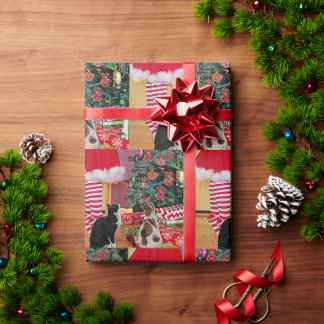 Papel De Presente Decoração da Árvore