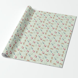 Papel De Presente decoração do papai noel