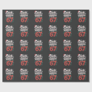 Papel De Presente Decore os Corredores Com 6 7 Natal Divertido Seis
