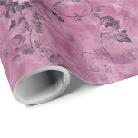 Papel De Presente Decoupage Chinoiserie Rosa<br><div class="desc">Papel de embrulho Decoupage Chinoiserie Rosa para chuveiros elegantes,  casamentos,  eventos de presente e artesanato.</div>