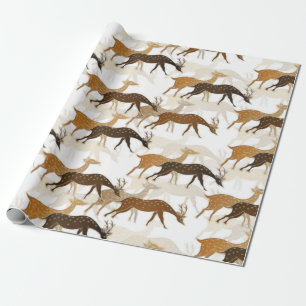 Papel De Presente Deer