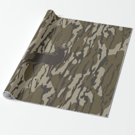 Papel De Presente Deer Hunting Bottomland Camo Deer Bottomland Camo 