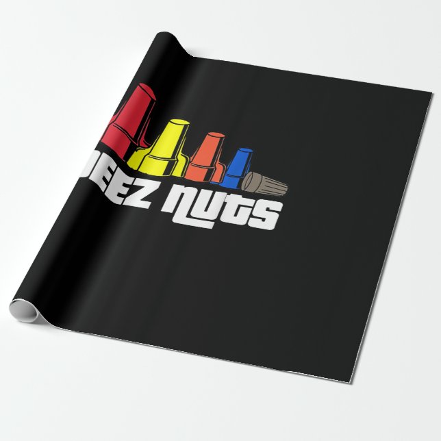 Papel De Presente Deez Loucos Presente para o eletricista (Desenrolado)