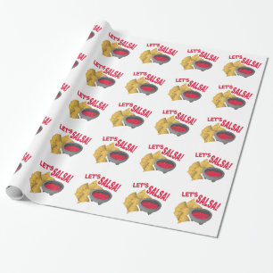 Papel De Presente Deixa a salsa