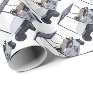 Papel De Presente Deixe-nos ir Golfing