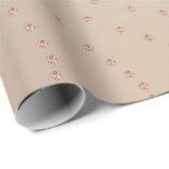 Papel De Presente Delicado de Cobre por Onovski Dourado rosa<br><div class="desc">Minimalismo e Elegance Glam e Chic Delicate Wrapling Paper florenceK design</div>