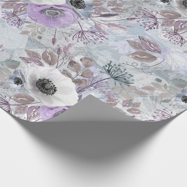 Papel De Presente Delicate bouquet of anemones. (Ponta)