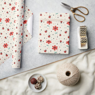 Papel De Presente Delight de Ladybug