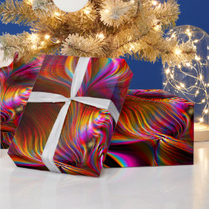 Papel De Presente Depois da chuva, rodopia belos Abstrato