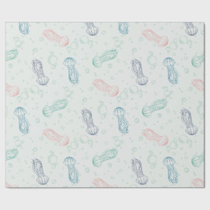 Papel De Presente Deriva das Águas-Vivas