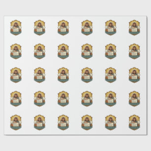 Papel De Presente Desastre de Autocorreção de Erro de E-mail de Jesu