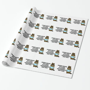 Papel De Presente Desculpe Sally, ainda não é #*@%ing Groundhog Day