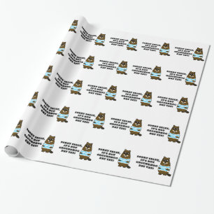 Papel De Presente Desculpe Sally, ainda não é o Dia da Marmota!
