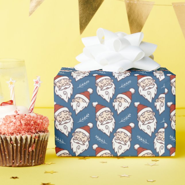 Papel De Presente Desdecorações do padrão festivo Natal (Festa de aniversário)