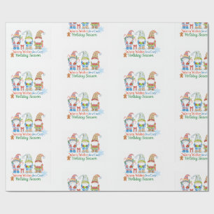 Papel De Presente Desejos caprichosos para uma temporada de férias a