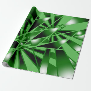 Papel De Presente Desenho da Perspectiva de Preenchimento de Cor do