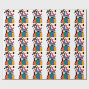 Papel De Presente desenho de instrumentos musicais