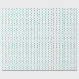 Papel De Presente desenho de padrão floral geométrico repetido
