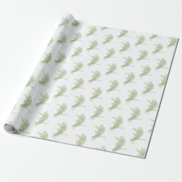Papel De Presente Desenho de Tomilho