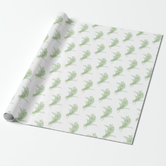 Papel De Presente Desenho de Tomilho