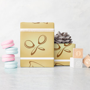 Papel De Presente Desenho dos Instrumentos Musicais