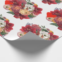Desenho Floral Romântico Flor e Coração